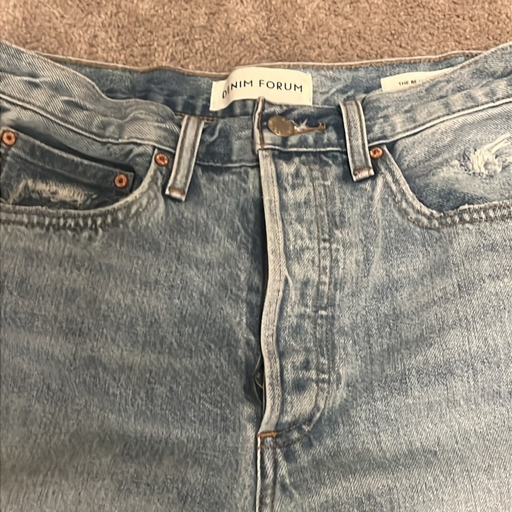 Denim Forum Boyfriend High Rise Loose Jeans Size 26 - Picture 4 of 10